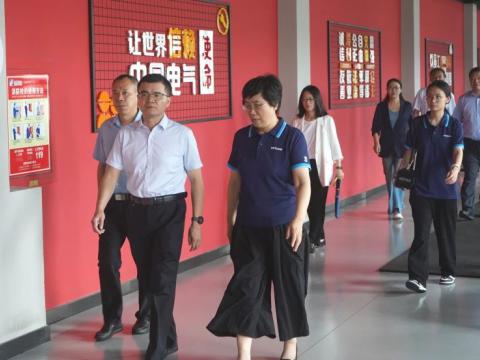 全总社联部徐处长莅临乐橙lc8调研